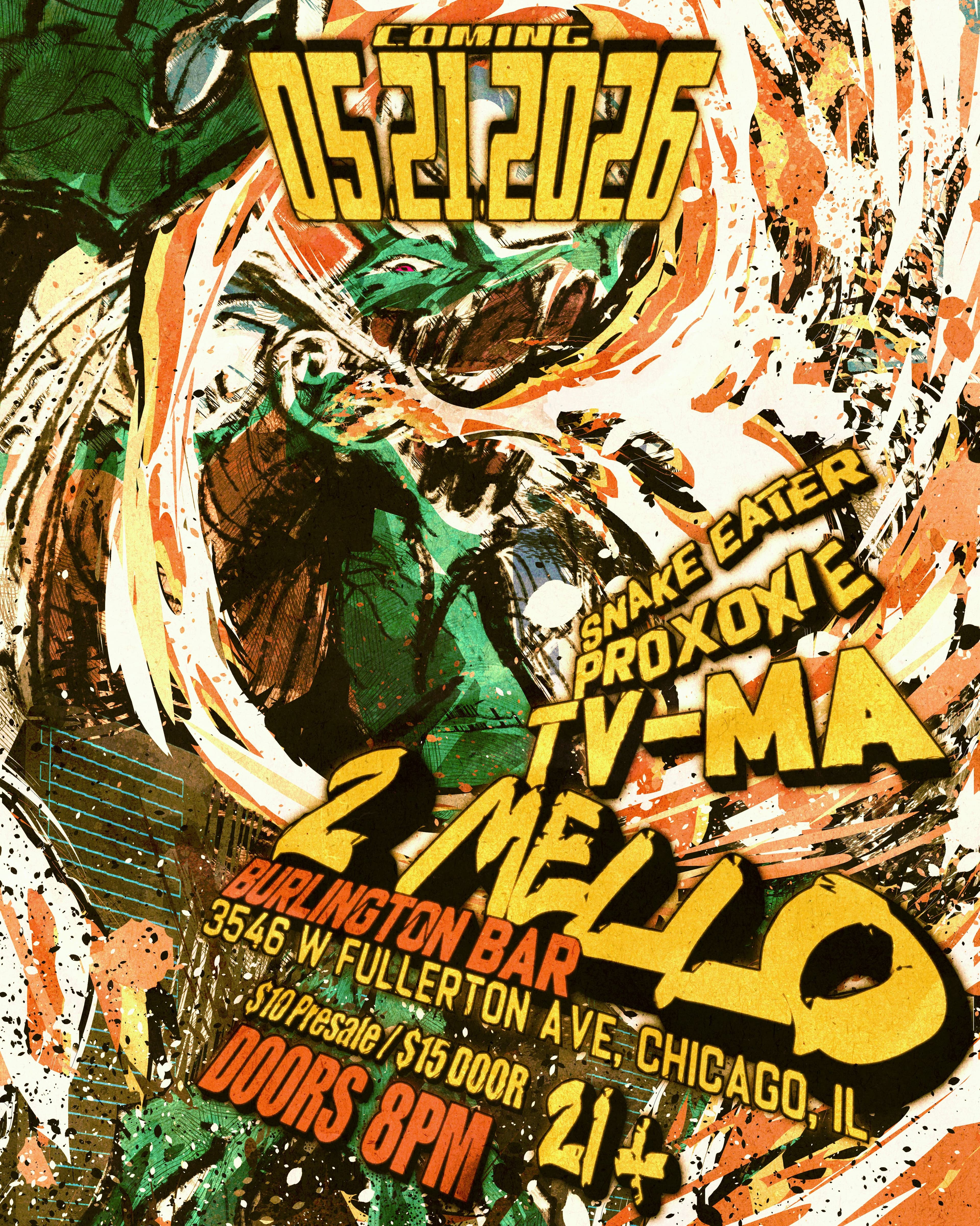 2 Mello // TV-MA // Proxoxie // Snake Eater