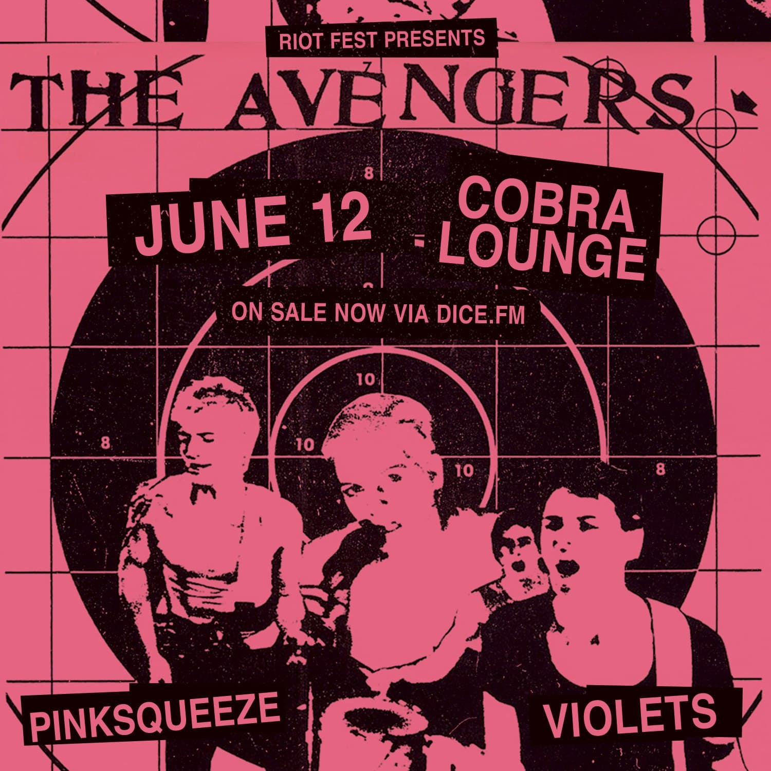The Avengers / Pinksqueeze / Violets