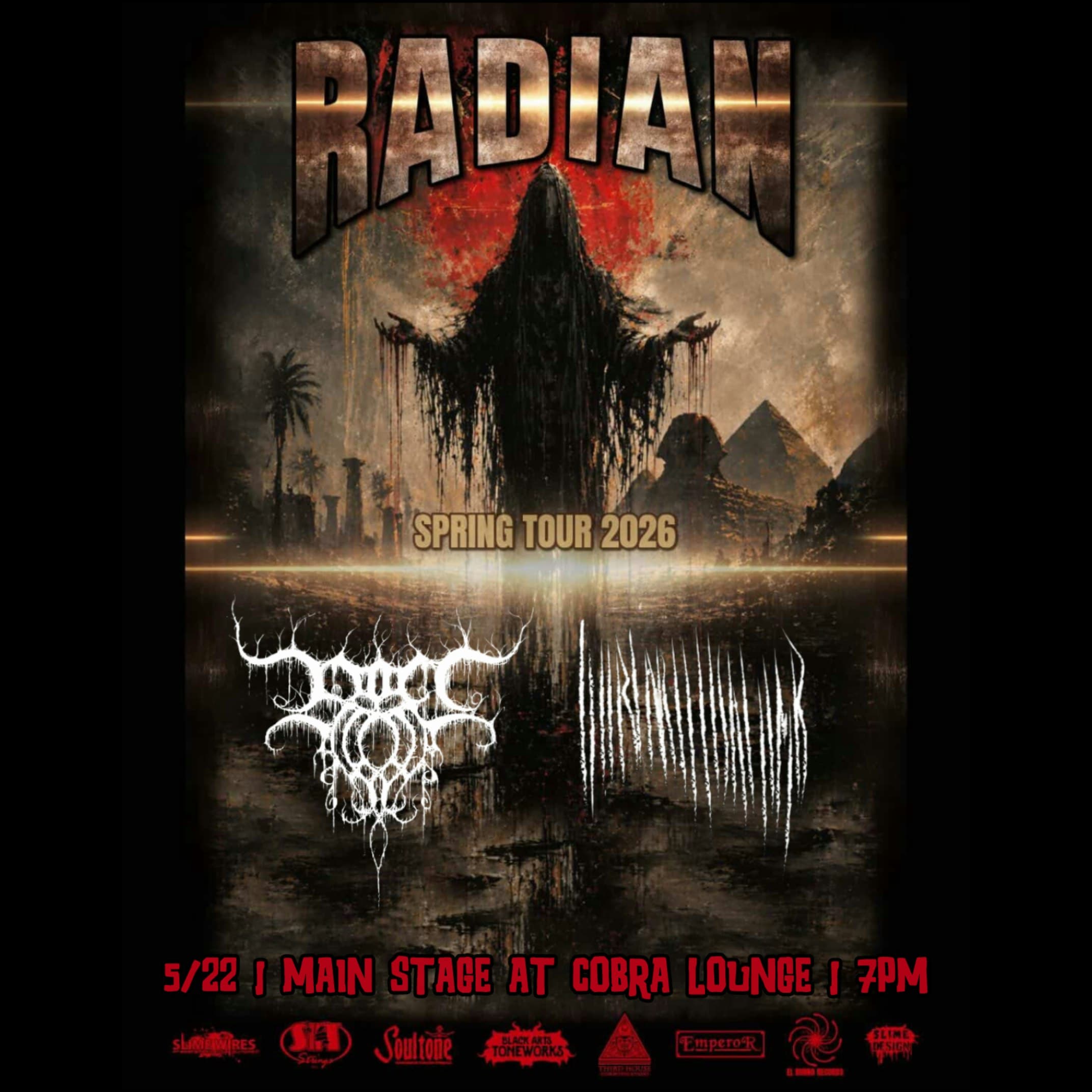 Radian / Plague of Carcosa / Our Earth is a Tomb