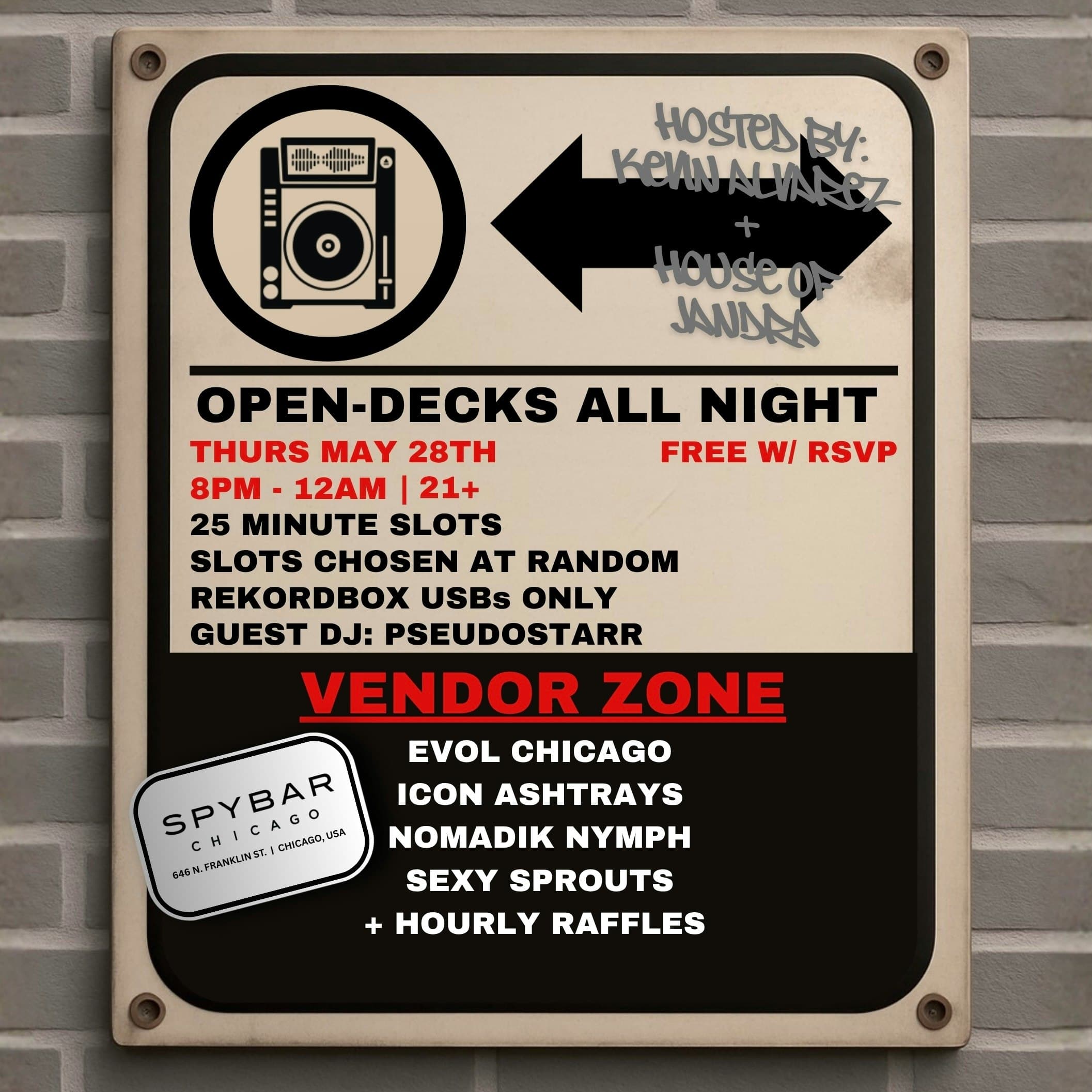 Thursday Social: Open Decks + Night Market