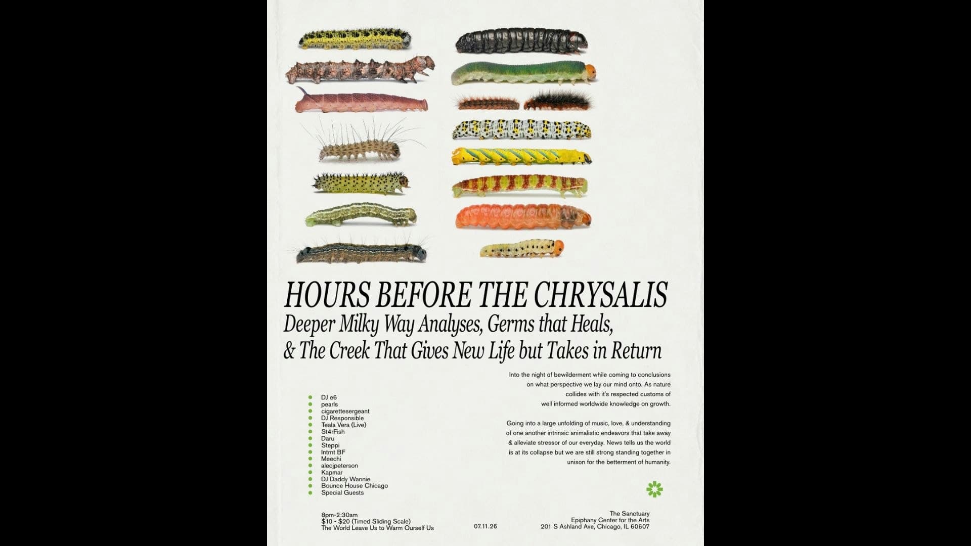 Hours Before The Chrysalis
