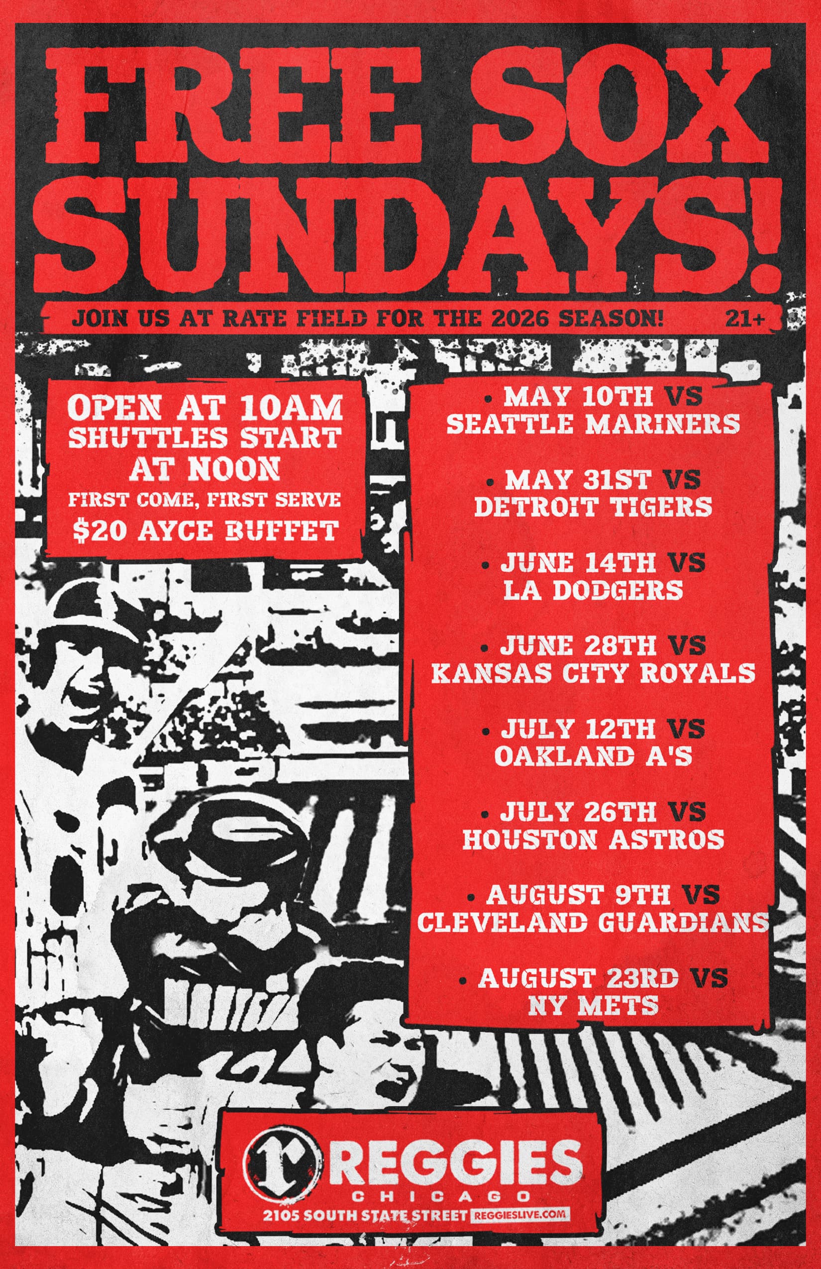FREE SOX SUNDAYS