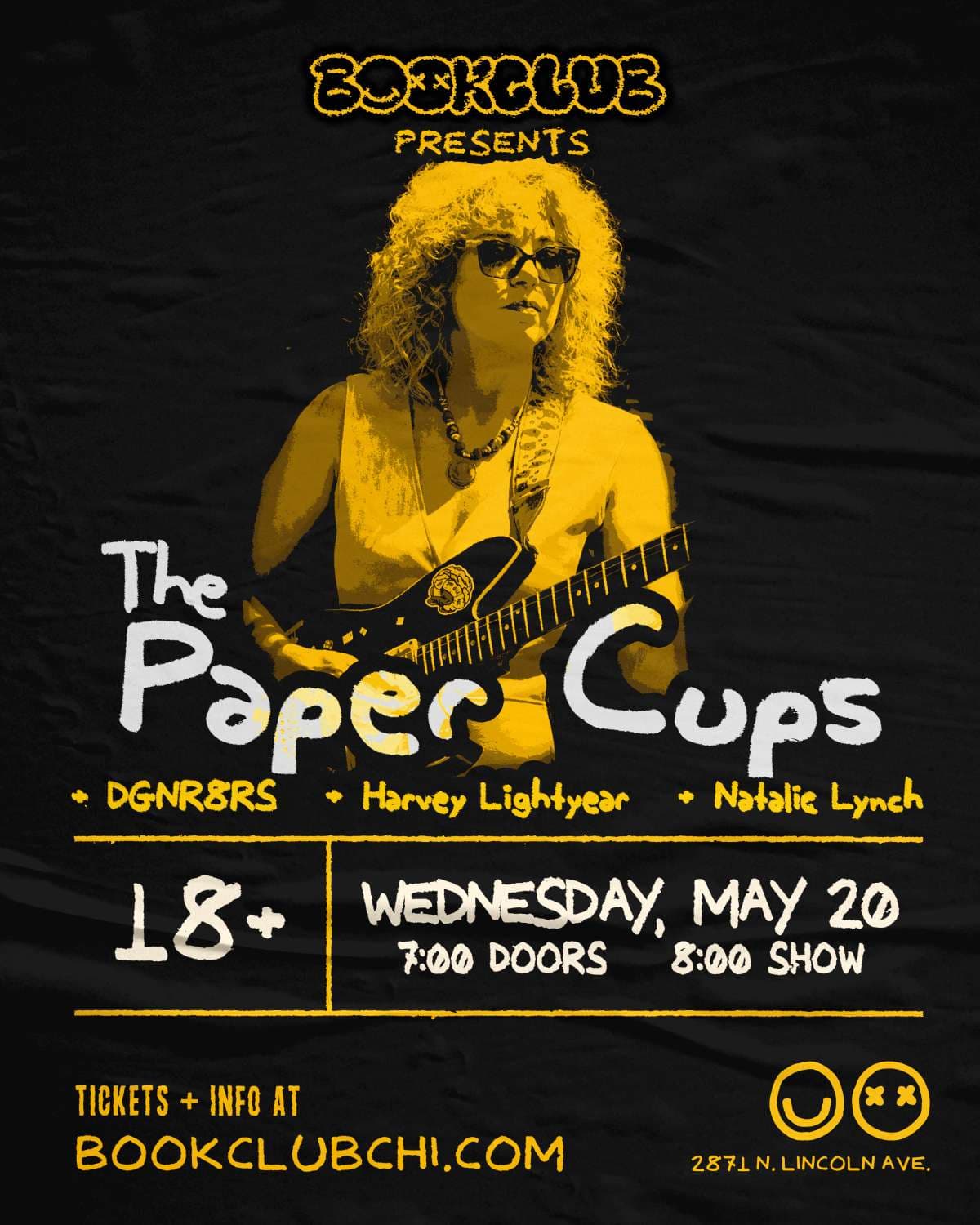 The Paper Cups + DGNR8RS + Harvey Lightyear + Natalie Lynch