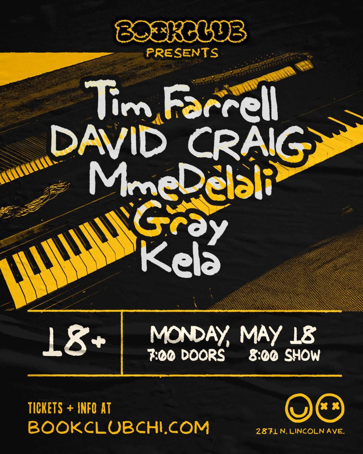 Tim Farrell + DAVID CRAIG + MmeDelali + Gray + Kela