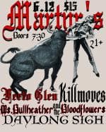 Martyrs' >> Fri, June 12th - Doors 7:30PM - Show 8:30PM - $15